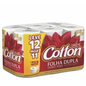 Papel Higiênico Folha Dupla - Cotton Deluxe