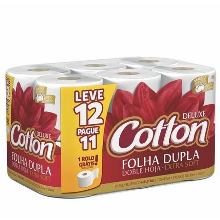 Papel Higiênico Folha Dupla – Cotton Deluxe